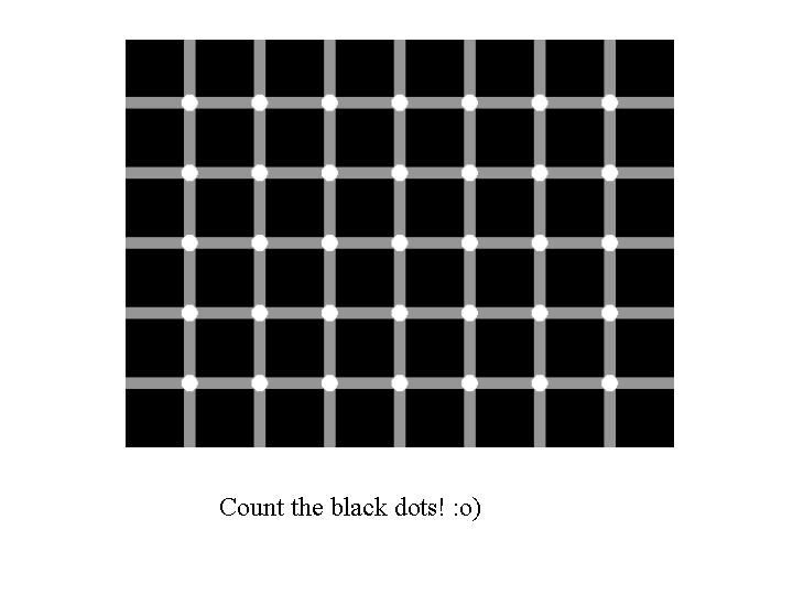 count the black dots